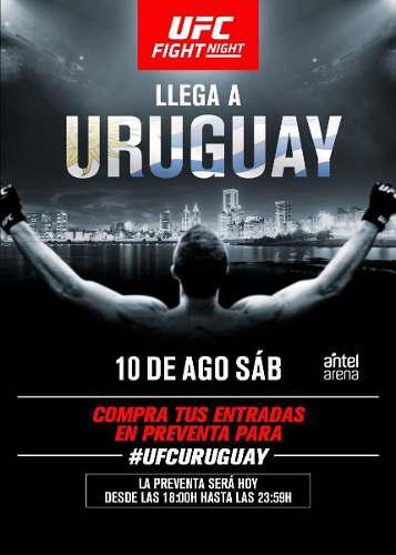 Ufc Uruguay: Entrada. Tribuna Central. Precio Negocable