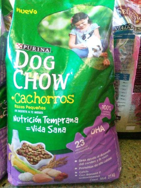 Alimento Bal. Dog Chow Cachorro X 21kg