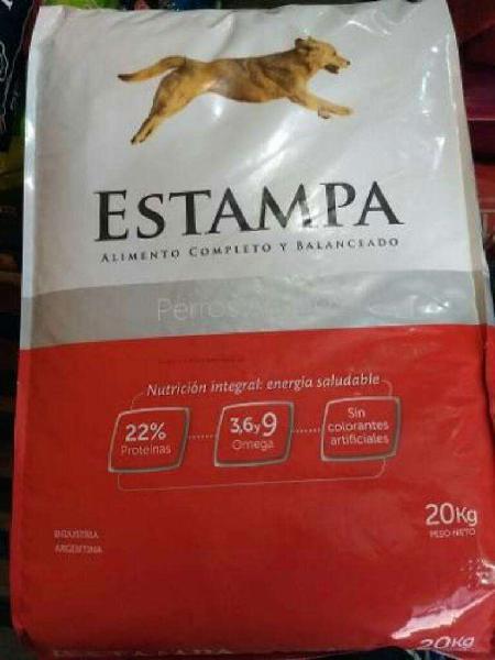 Alimento Estampa Tradicional por 20 Kg