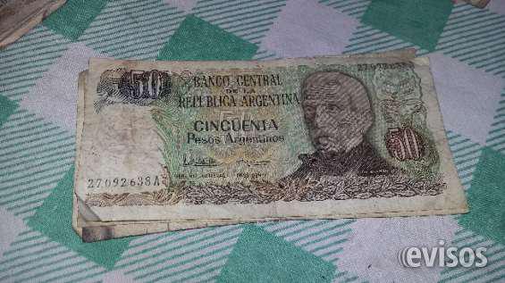 Billetes antiguos vendo en Merlo