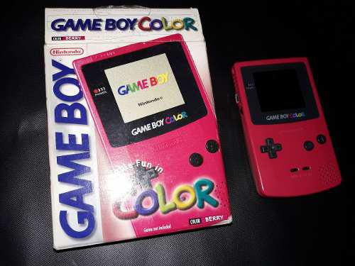 Consola Game Boy Color Impecable En Caja Original!!!