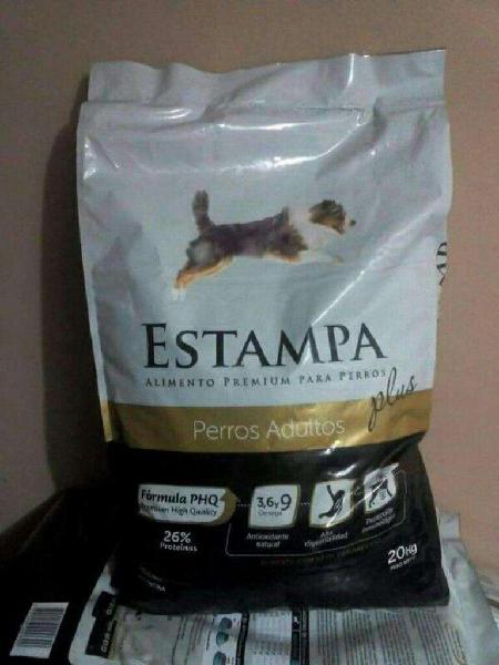 Estampa Plus por 20kg, Perros Adultos