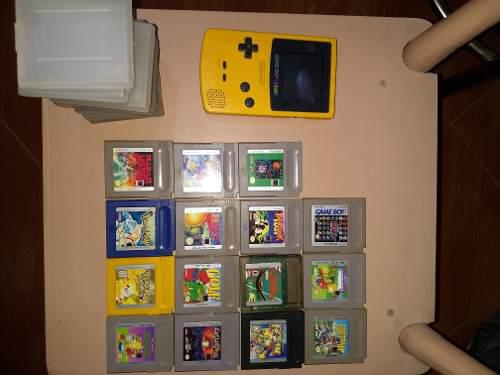 Game Boy Color + 15 Juegos