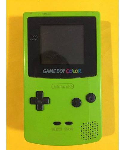 Game Boy Color Color Verde Inmaculada + 2 Juegos Originales