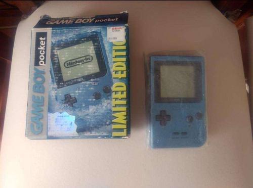 Game Boy Limited Edition Azul Nintendo + 2 Juegos Nintendo