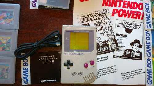 Gameboy Classic Battery Pack Cleaning Kit Valija Y Juegos