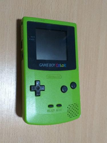 Gameboy Color Verde Manzana Con Juego