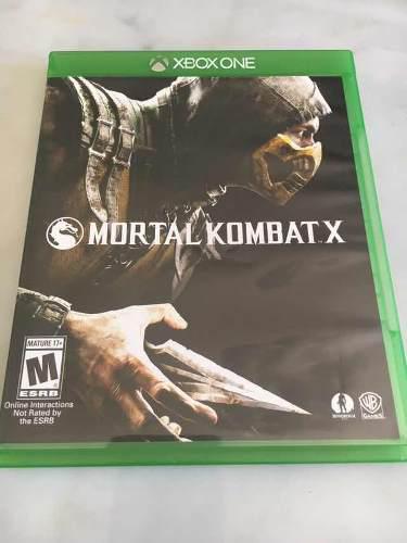 Juego Xbox One Físico Mortal Kombat X