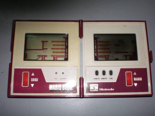 Nintendo Game Watch Multi Screen Mario Bros 1983 Como Nuevo