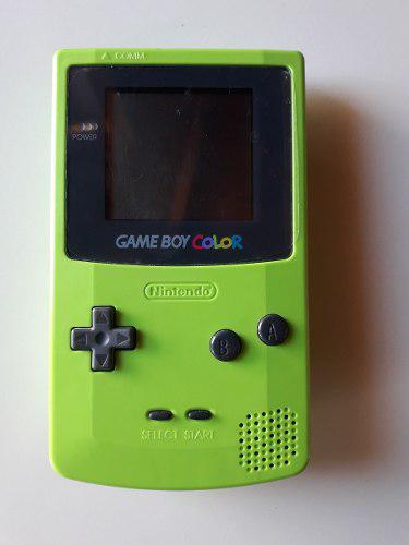 Nintendo Gameboy Color Verde + 4 Juegos Originales