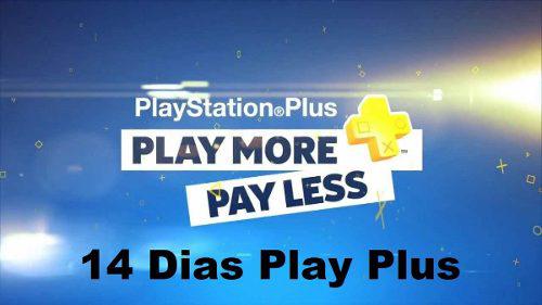 Play Plus 14 Días Ps4 Ps3 Juega Online Con Tu Cuenta!