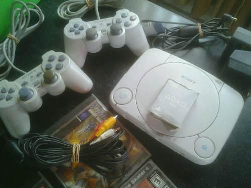 Ps One Con Juegos Muy Buena