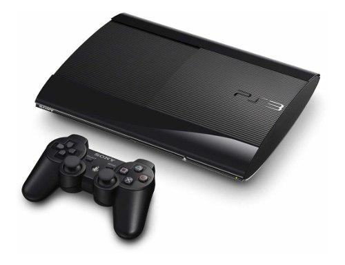 Ps3 Ultra Slim 250gb + Un Joistyck Con 13 Juegos Y Cámara