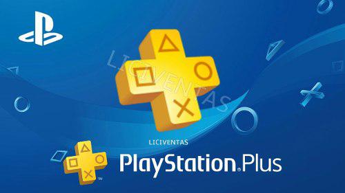 Psn Plus 1 Mes / Entrega Inmediata / Ps4 Ps3 Psvita