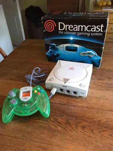 Sega Dreamcast Con Caja Y Lectora 0km