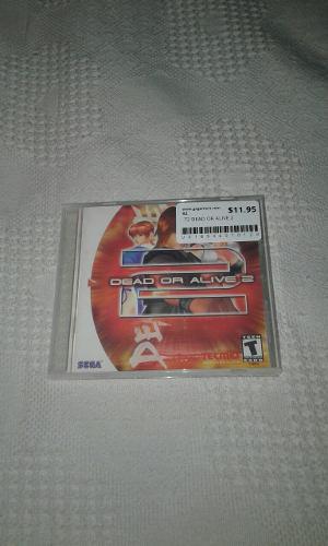 Sega Dreamcast Dead Or Alive 2 Juego Ure