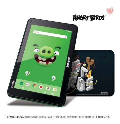 Tablet 7 Pulgadas Angry Birds Level Up Niños 8gb Android
