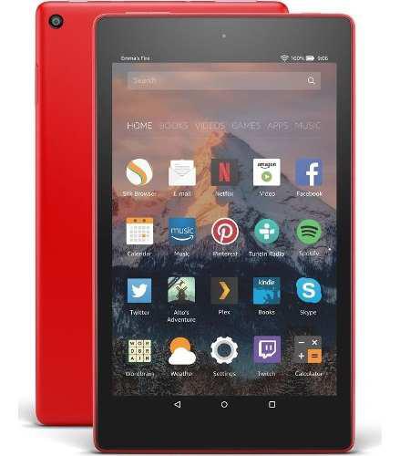 Tablet Amazon Fire Hd 8 Quad Core 32gb Con Alexa Y Cargador