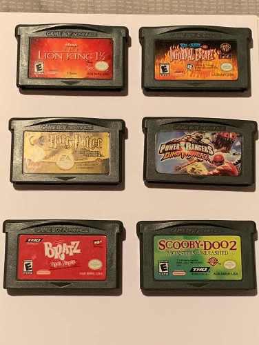 7 Juegos Game Boy Advance Originales Lote/ Unidad A $400 C/u