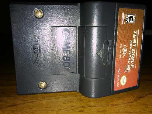 Cartucho, Juego Original Para Game Boy Con Rumble Test Drive