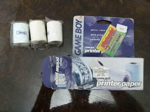 Game Boy Printer Tres Rollos