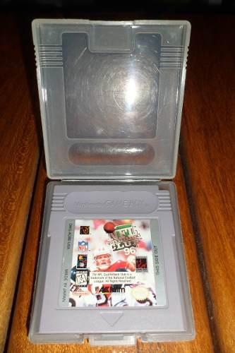 Juego De Game Boy Nfl Quarterback Club 96 Con Estuche