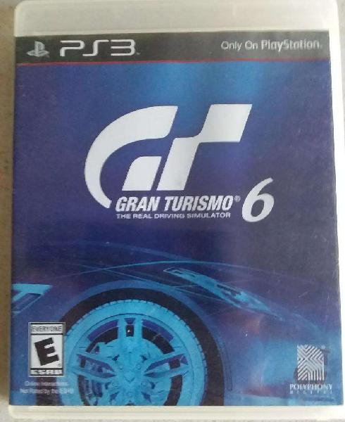 Juego Físico Original Gran Turismo 6 Playstation 3 Ps3 Muy