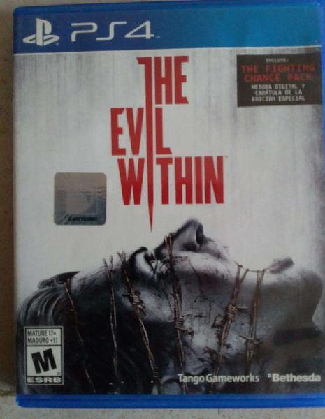 Juego Físico Original The Evil Within Playstation 4 Ps4