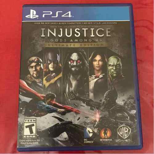 Juego Físico Psp4 Injustice Goods Amongus Us