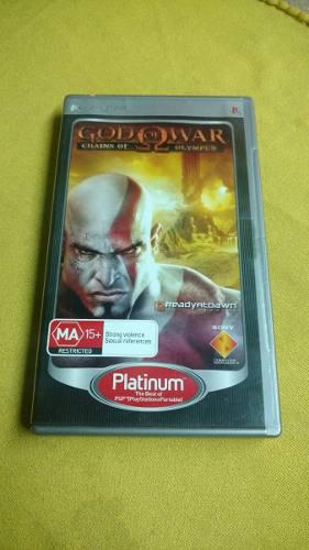 Juego Play Station Portátil Good Of War Chains Of Olympus
