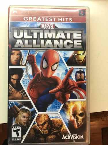 Juego Playstation Portable Psp Original - Ultimate Alliance