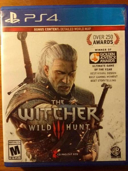 Juego Ps4 The Witcher 3 Wild Hunt Nuevo
