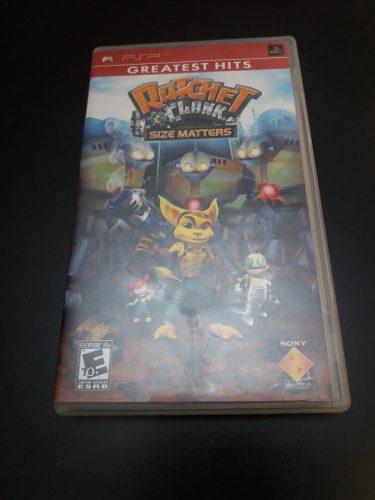 Juego Psp Ratchet & Clank Size Matters Psp $100 #3