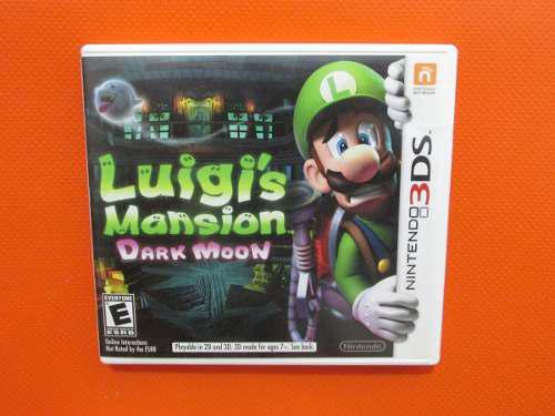 Luigi's Mansion Dark Moon Original Nintendo 3ds Usa
