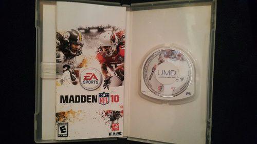 Madden 10 -- Juegos Psp