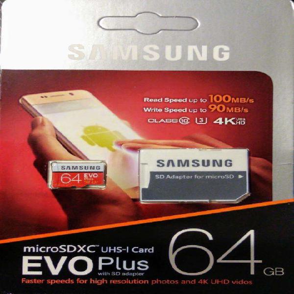 Micro Sd Samsung Evo Plus 100mb 4k Ultra