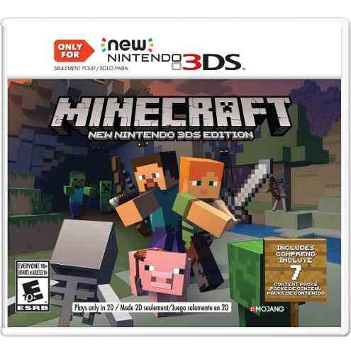 Minecraft New Nintendo 3ds Edition Nintendo 3ds Fisico