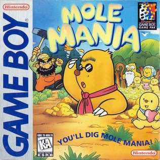 Mole Mania Nintendo Gameboy Original Inconseguible