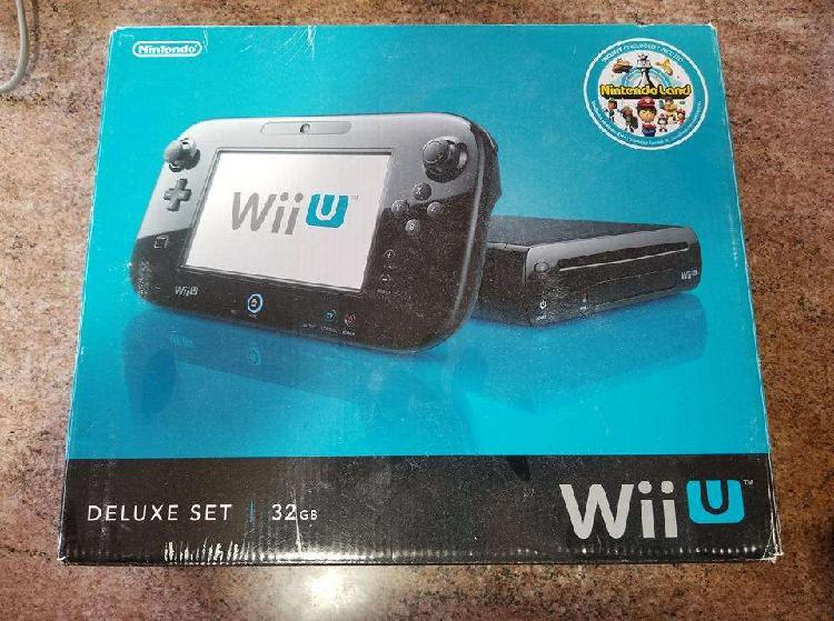 Nintendo Wii U 32GB Flasheada como Nueva