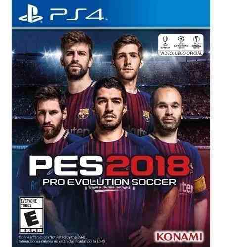 Pes 2018 Juego Ps4 Sony Pro Evolution 2018 Play 4 Fisico