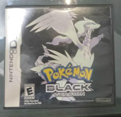 Pokemon Black Version Nintendo Ds Negro