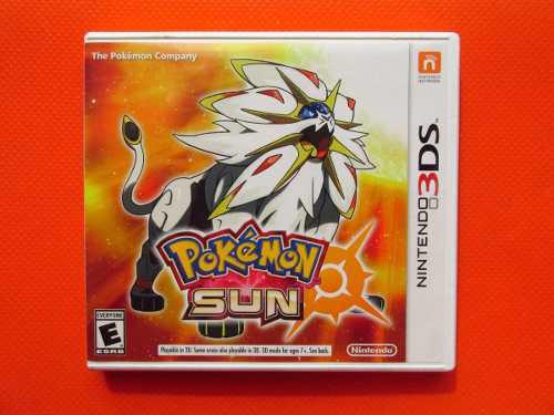 Pokemon Sun Original Nintendo 3ds Usa