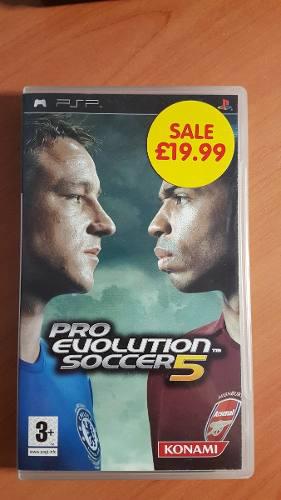 Pro Evolution Soccer (pes) 5 - Juego Psp Original