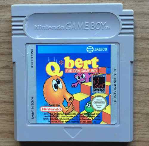 Q Bert Gameboy Nintendo