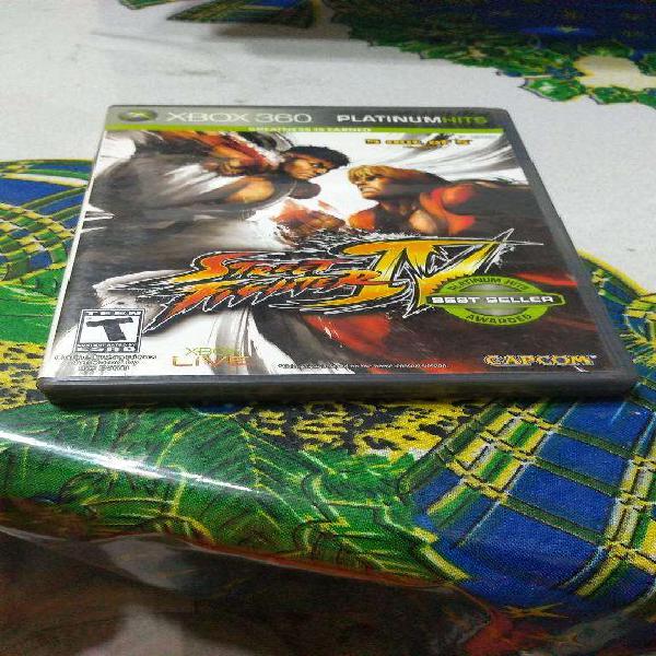 Street Fighter 4 para Xbox360. Original