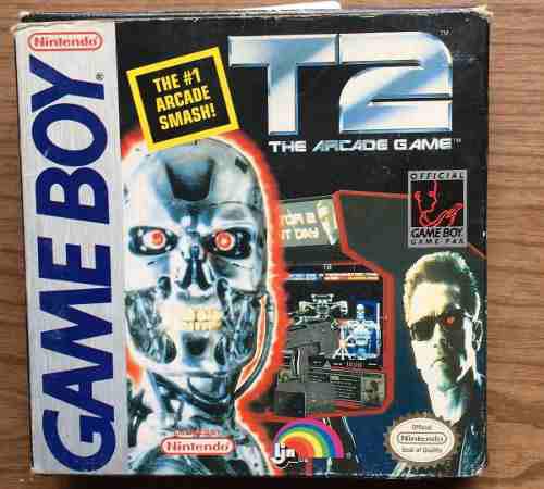 T2 The Arcade Game Terminator Gameboy Nintendo