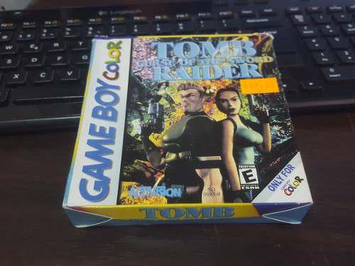 Tomb Raider Curse Of The Sword Game Boy Color Juego.