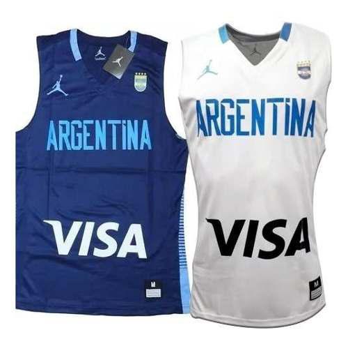 Camiseta Basquet Seleccion Argentina Original !