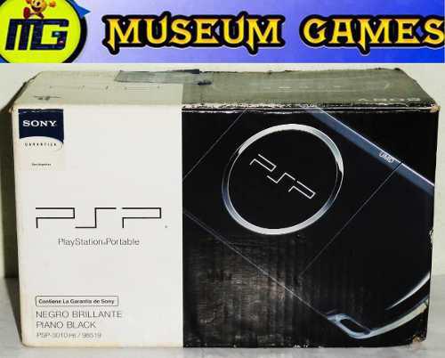 Consola Sony Psp Flasheada 4gb + Cargador + 5 Juegos - Local