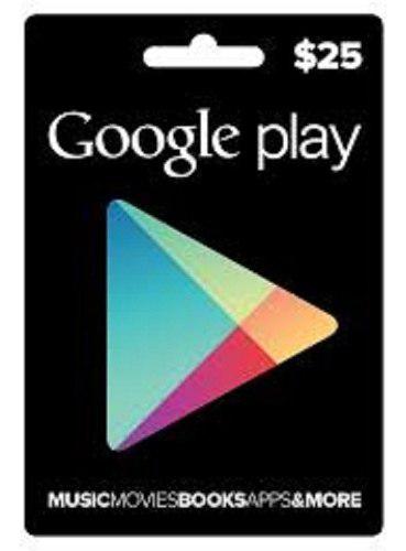 Google Play 25 Usd Usa 6 Cuotas Sin Interes Envio Rapido